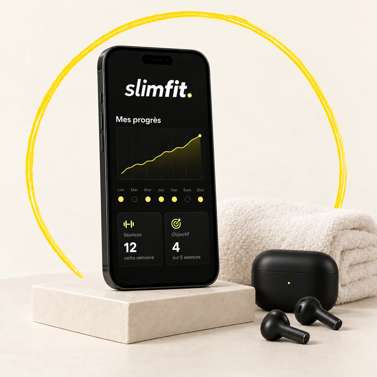 L'application SLIMFIT : vos progrès suivis en temps réel sur votre téléphone