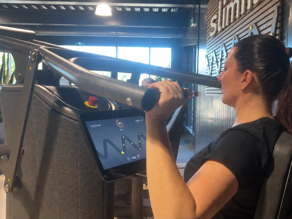 Le parcours guidé sur machines EGYM, SLIMFIT Sochaux