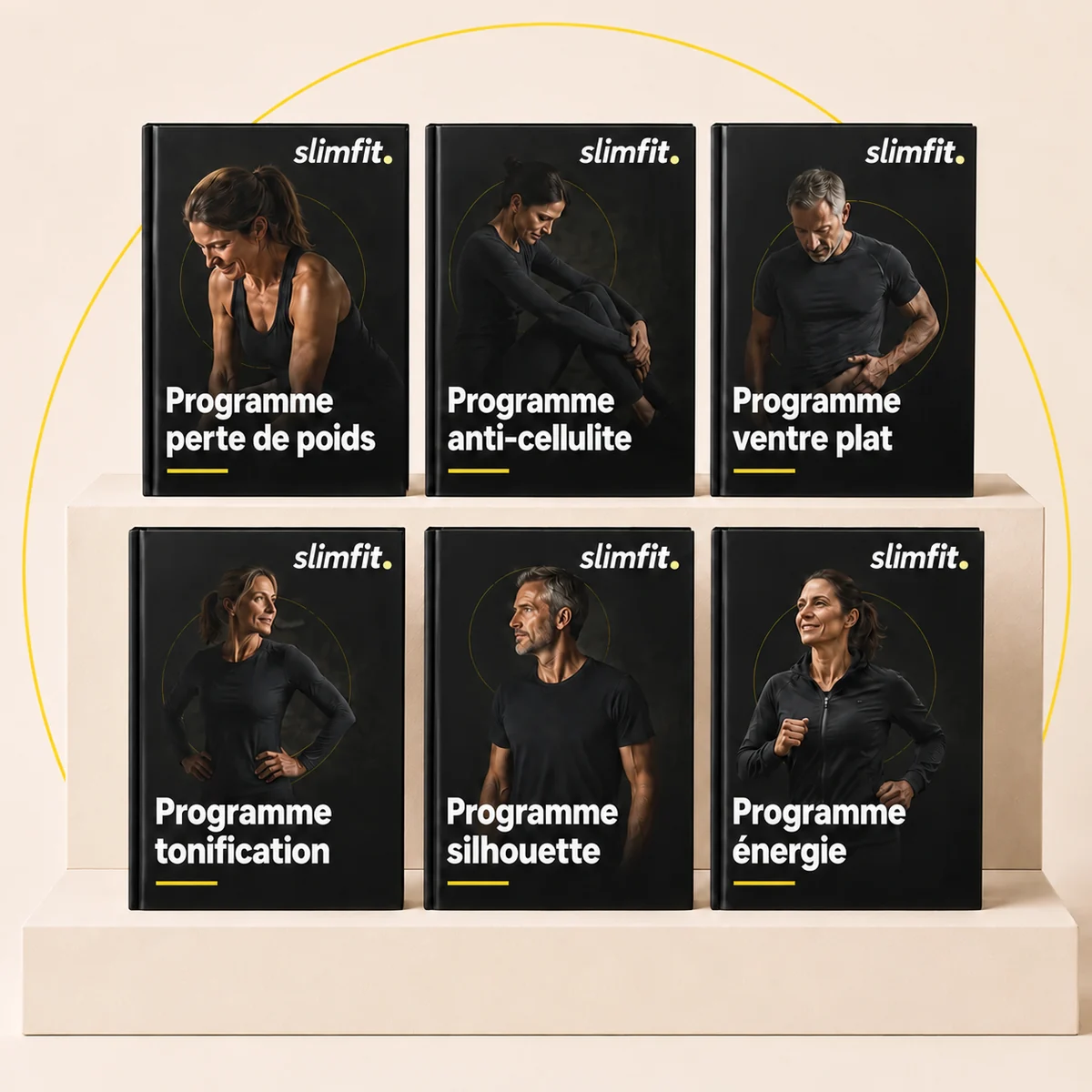 Les programmes SLIMFIT : perte de poids, anti-cellulite, ventre plat, tonification, silhouette, énergie
